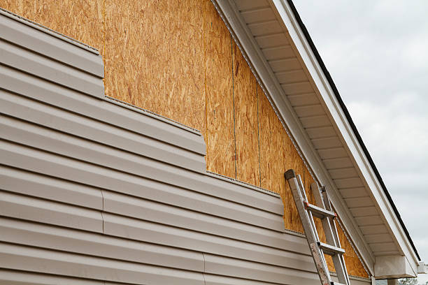 Professional Siding Installation technician working in Callaway, MD